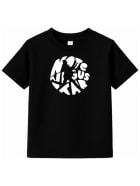 Remera Emi NTVG – Niños Negro