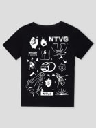 Remera Emi NTVG – Niños Negro
