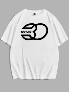 Remera NTVG 01 – Oversize Blanco