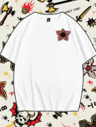 Remera stranger things 01 – Oversize Blanco