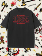 Remera Stranger things 05 – Oversize Negro