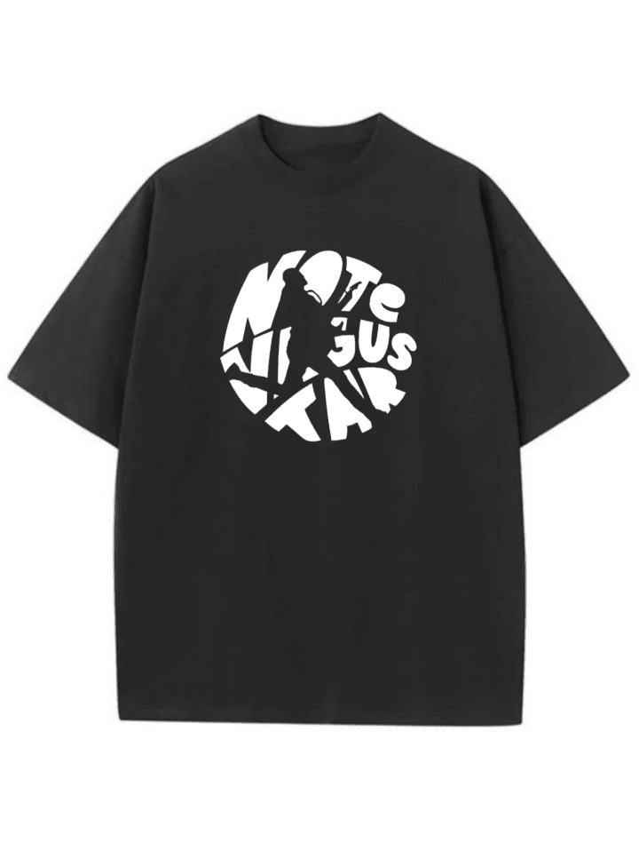 Remera Emi NTVG – Oversize Negro
