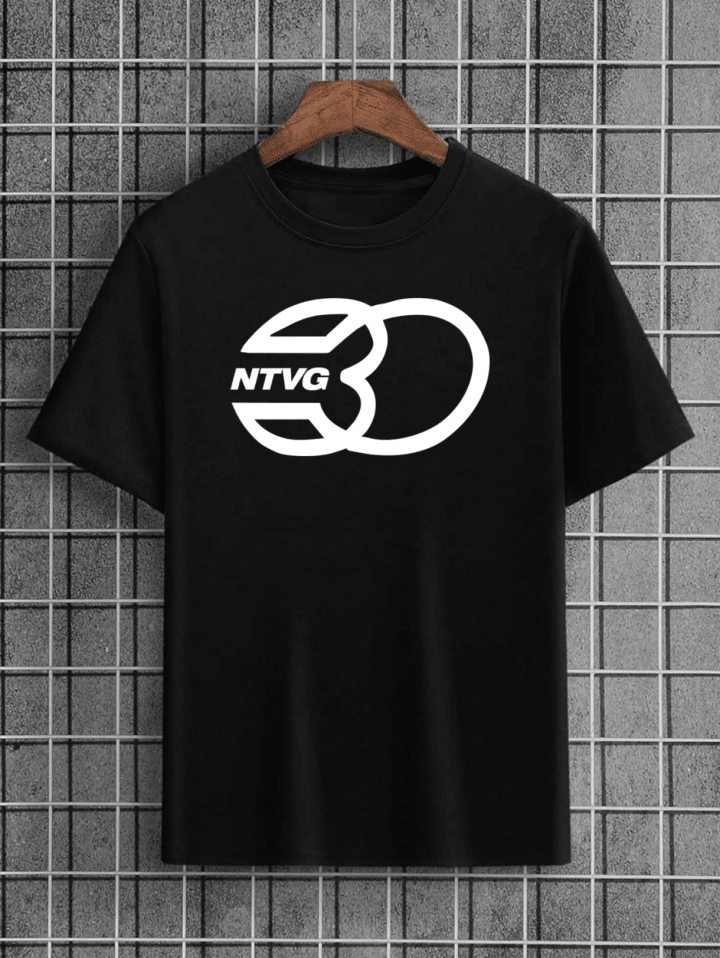 Remera NTVG 01 – Basica Negro