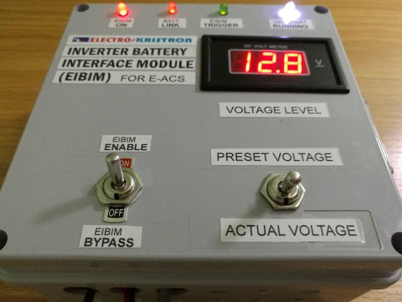 EIBIM for Inverter battery Gen auto-start by ATS
