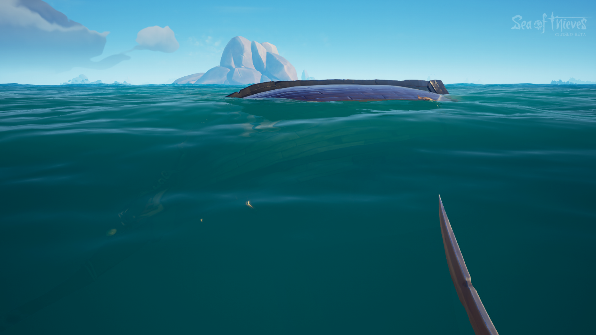 capsized boat in the sea of thieves beta capsized boat in the sea of thieves beta