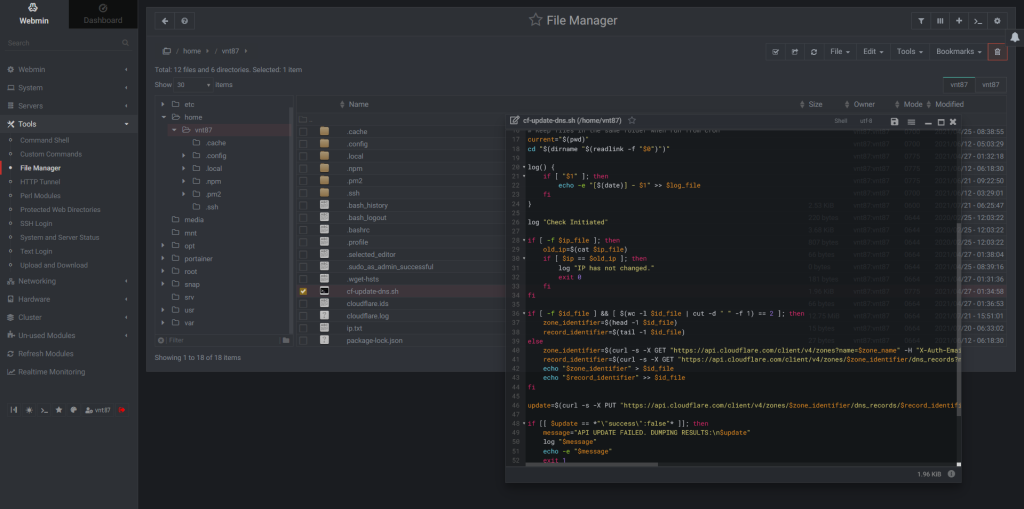 Why isn't anybody talking about Webmin's awesome facelift? 3 image 2