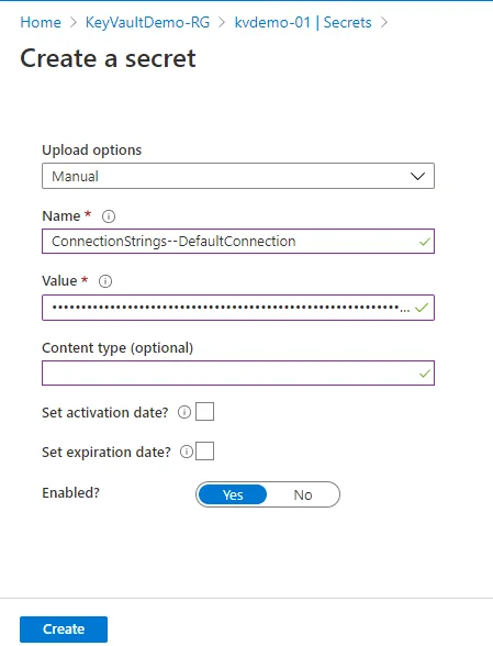 How to use Azure Key Vault in ASP.NET Core apps