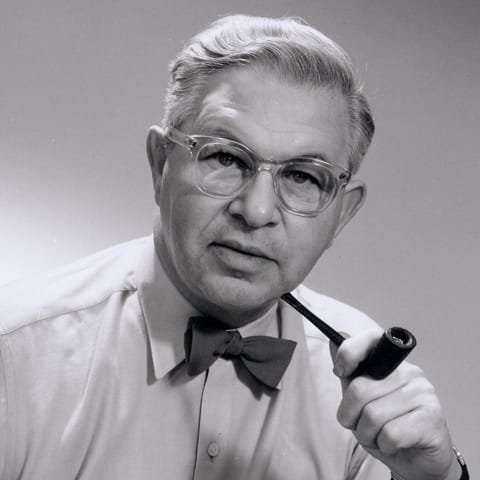 portrait of designer Arne Jacobsen