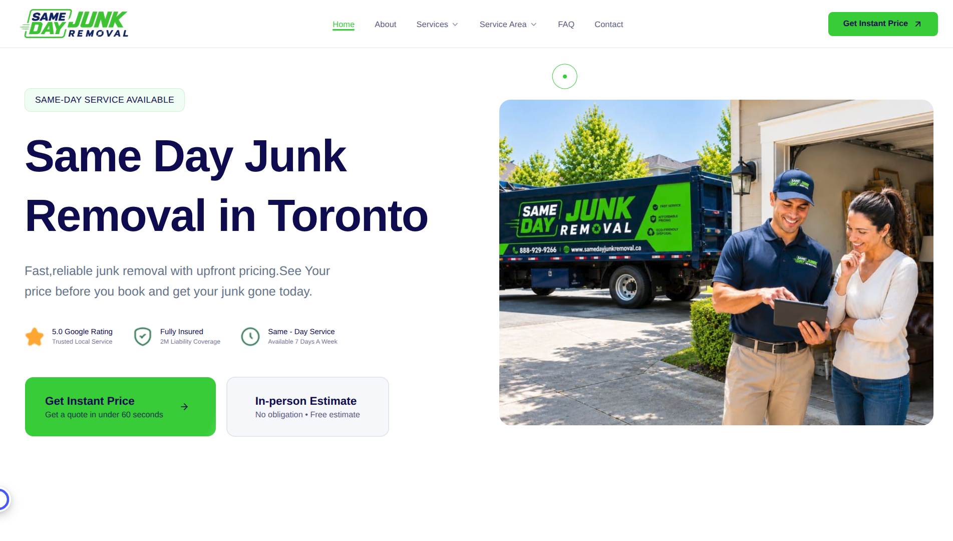 🔥 Same Day Junk Removal in Toronto