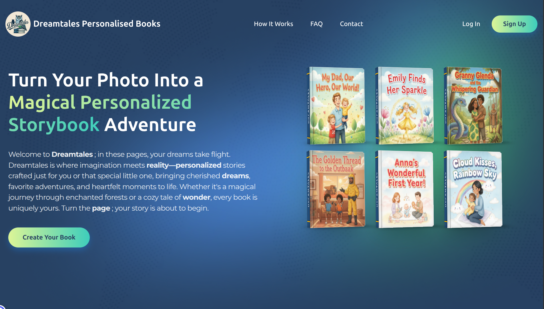 🔥 Write Book With AI Dreamtales Personalised Books