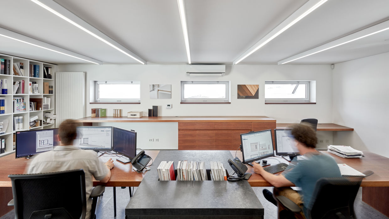 Photo du bureau de conception