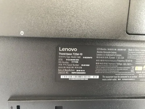 Lenovo 正規品液晶モニタの画像（3）