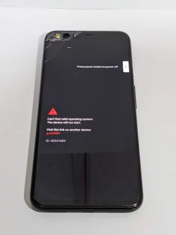 ジャンク Google Pixel 4 64GBの画像（0）