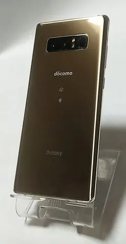 GALAXY　note8 ゴールド　液晶焼け多め　SIMフリーの画像（1）