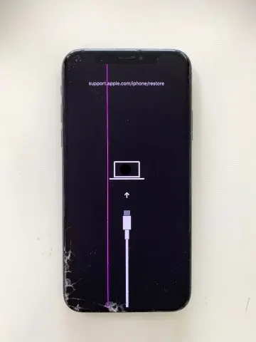 iPhoneX au 256GB 本体  ジャンク 起動不可　アクティベーションロックの画像（0）