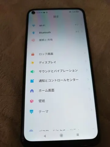 Redmi Note 9T ブラックの画像（0）