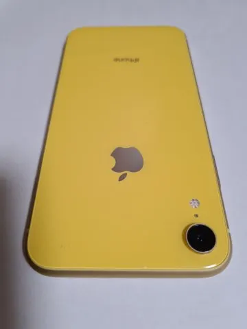 softbank iPhoneXR 64GB Yellow MT082J/A SIMロック解除済み 判定▲の画像（1）