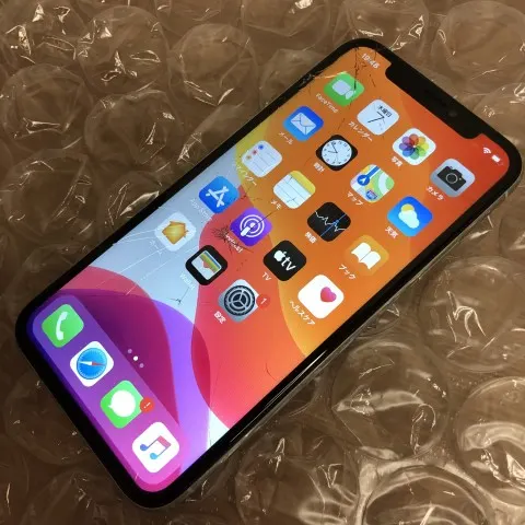 両面割れ iPhoneX  64GB SIMフリーの画像（0）