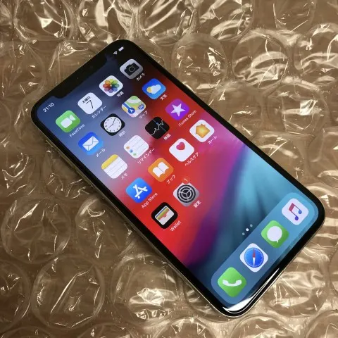 iPhoneX 【難あり】 APPLE IPHONE X 64GB SILVER - Blessing Computers