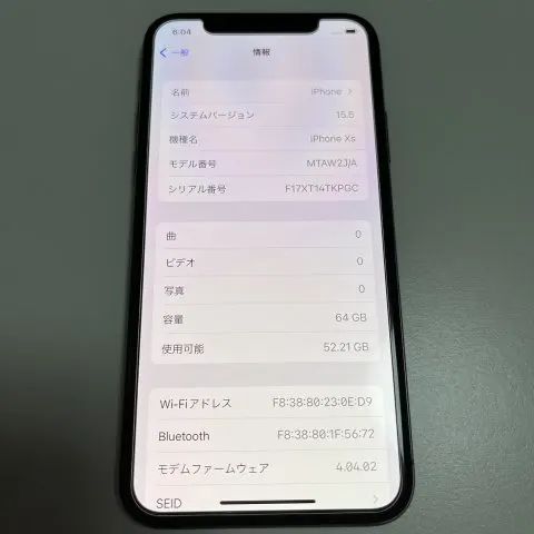 iPhoneXs 64GBの画像（3）