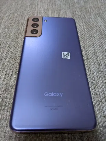 Galaxy S21 SCG09 au 256gb 赤ロムの画像（1）