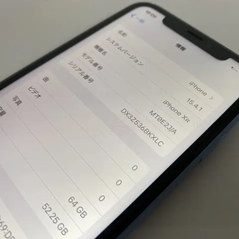 赤ロム iPhone XR 64GBの画像（1）