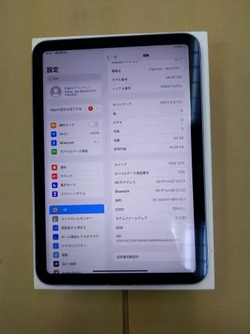 iPad mini 6世代 Wi-Fi+Cellularの画像（1）