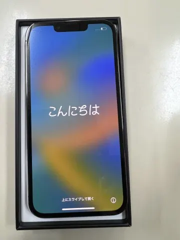赤ロム　iPhone 13 pro 128GB ブラックの画像（0）