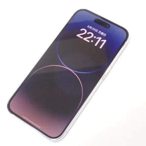 D437 Apple iPhone14 pro 256GB シルバー SBM系判定△の画像（0）