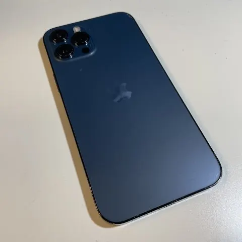 iPhone12proMAX 128GB【ブルー】の画像（1）