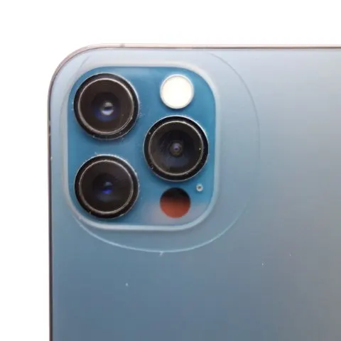 【赤ロム】iPhone12 Pro 128GB パシフィックブルー SoftBank版 利用制限×の画像（1）
