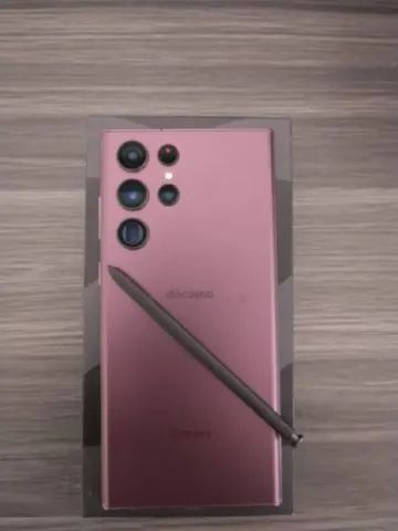 Galaxy s22Ultra バーガンディ　最終値下げ！の画像（0）