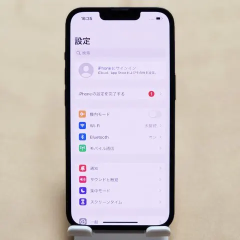 iPhone13 docomo 128GB ミッドナイト 赤ロム 送料無料の画像（0）