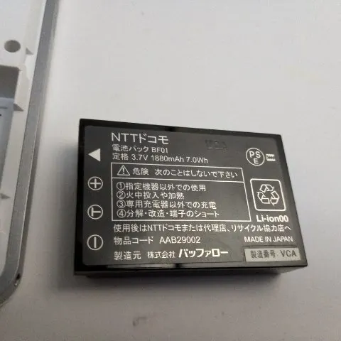 ドコモ　BF-01D wifi 利用制限△ 通電確認済み　中古の画像（4）