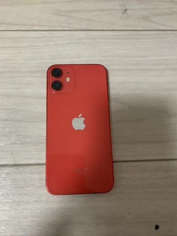 iPhone 12mini 128g 赤ロム　画面割れの画像（1）