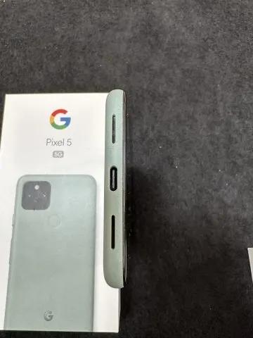 Pixel 5 5G Sorta Sage simフリー  極美品　訳ありの画像（2）