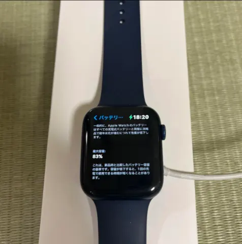 Apple Watch series6 44mm Blue GPSモデルの画像（1）
