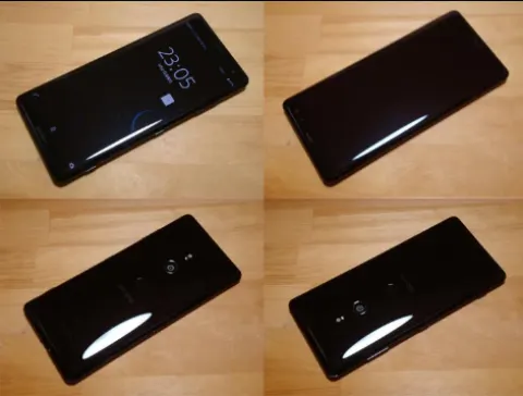 傷少 XPERIA XZ3 SO-01L 2台セット ガラス付SIMロック解除済の画像（1）