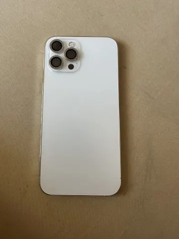 iPhone12pro MAX 白シルバーの画像（1）