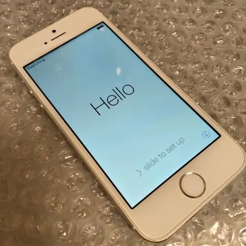 iPhone5s 充電△の画像（1）