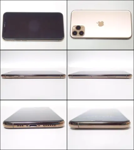 D489 apple iphone11 pro 256GB ブラック バッテリー容量80%の画像（1）