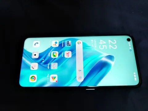 美品　OPPO Reno5 A Y!mobile版  アイスブルーRAM6GB 128GBストレージ　Androidの画像（0）