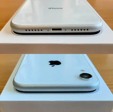 美品 Apple iPhone XR White 64GB バッテリー状態：88% 赤ロム / 本体 ホワイト 白の画像（3）