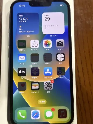 iPhone14 128GB ブラックの画像（1）