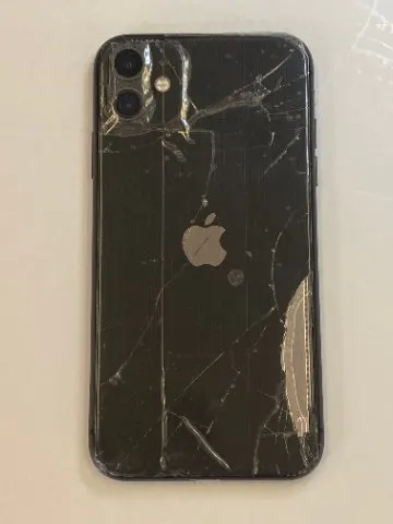 制限▲ iPhone11 128GB  背面ガラス割れの画像（0）