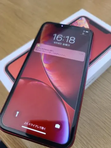 早い者勝ち！Apple iPhone XR RED 64GB SIMロック解除 au以外のキャリア可能の画像（0）