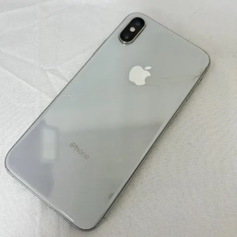 iPhone Xs 512GB 赤ロム アクティベーションロック-OFF 背面ヒビ バッテリー75%サービスの画像（1）