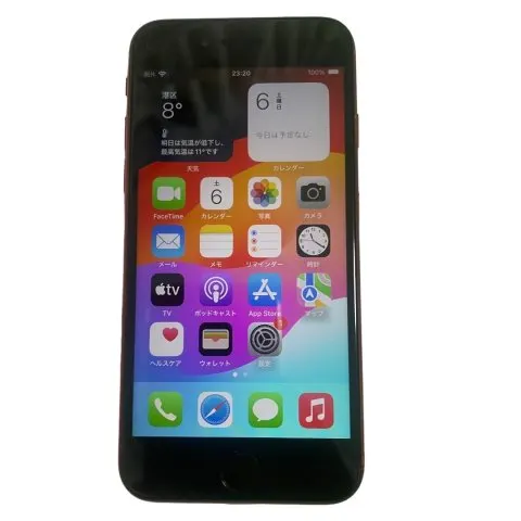 iPhoneSE3 64GB PRODUCTRED 新品バッテリーの画像（0）