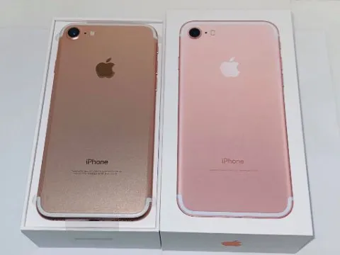 赤ロム 新品 iPhone7 128GB Y!mobile ローズゴールドの画像（1）