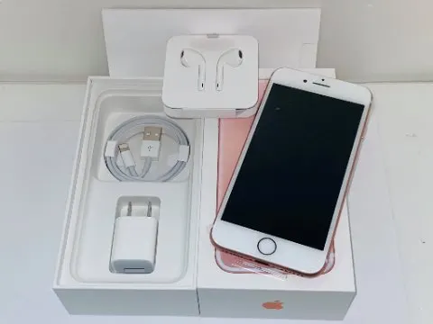 赤ロム 新品 iPhone7 128GB Y!mobile ローズゴールドの画像（2）